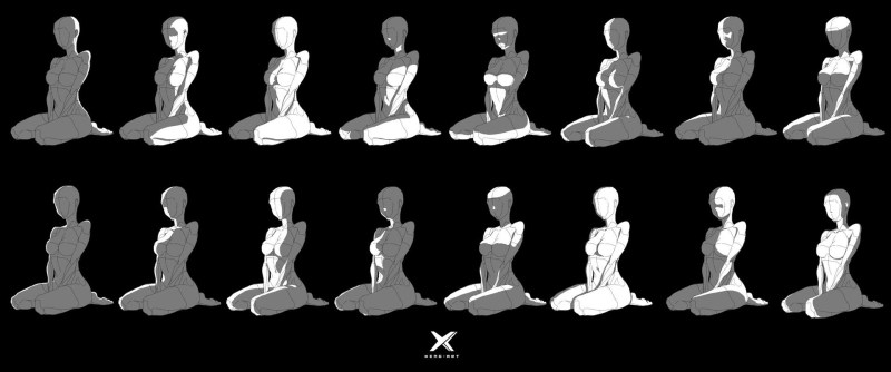 Lighting on the back reference