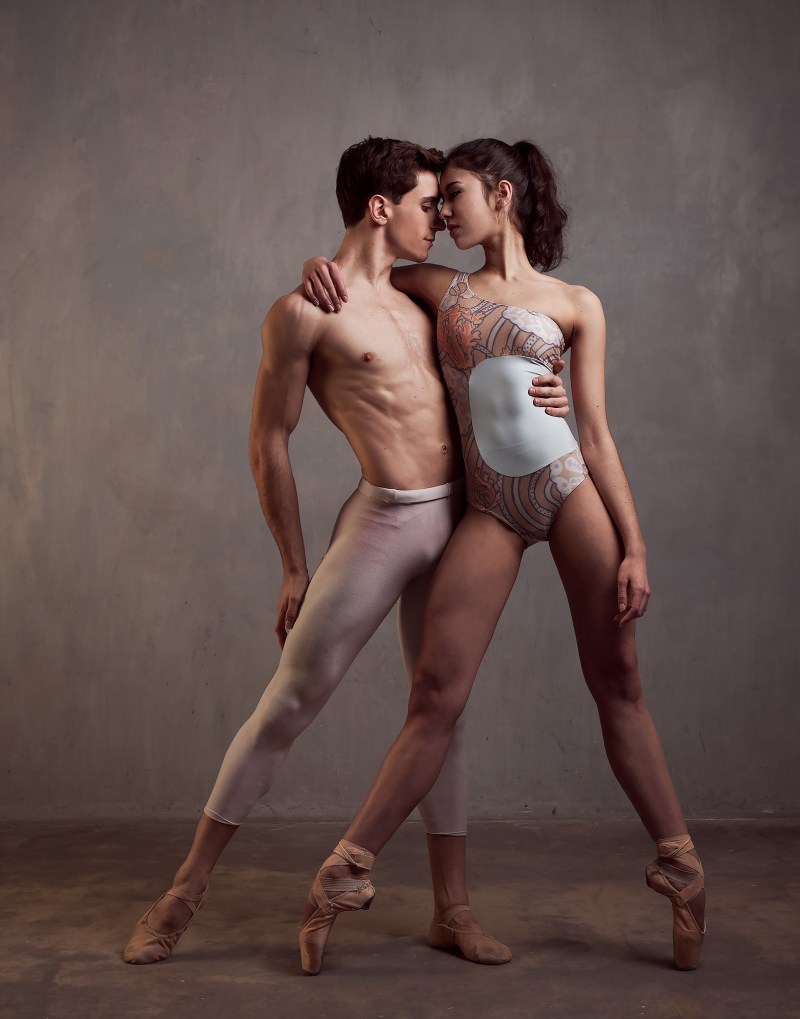 Ballet pair photo shoot