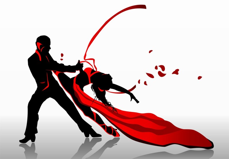 Ball dancing abstraction