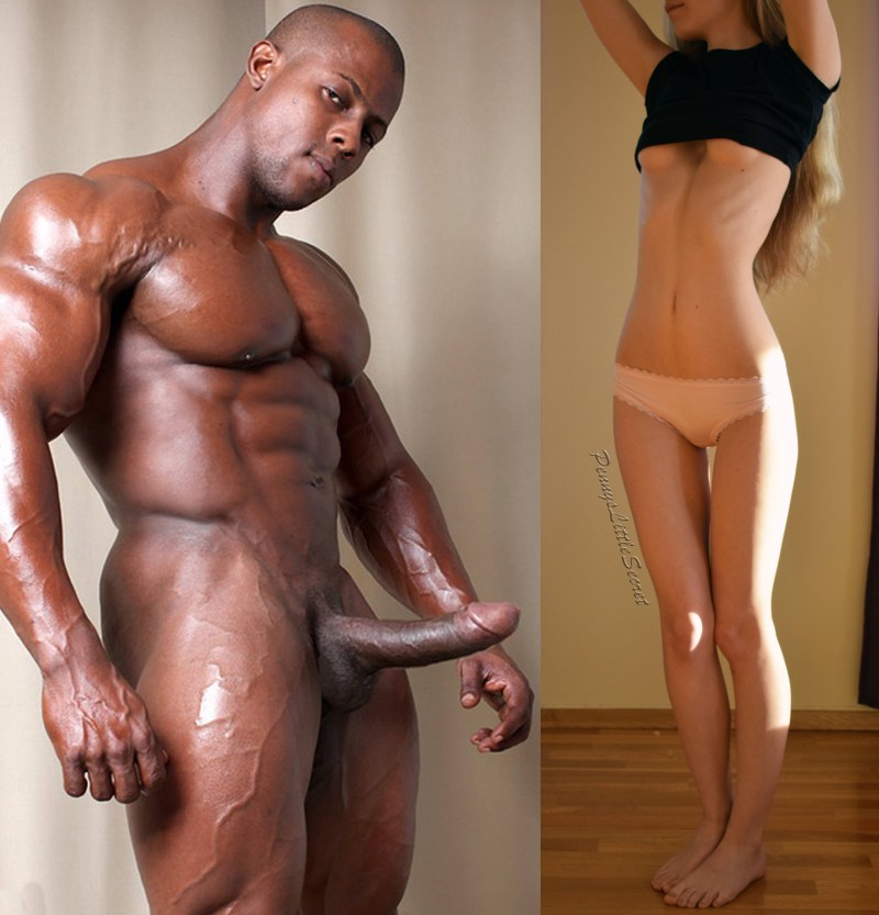 Huge black black member