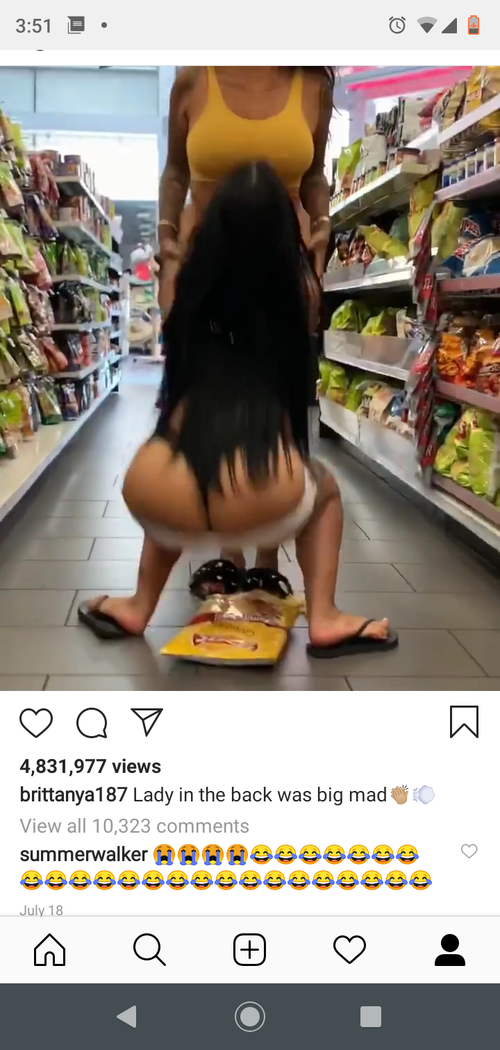 Seller in the XXX store