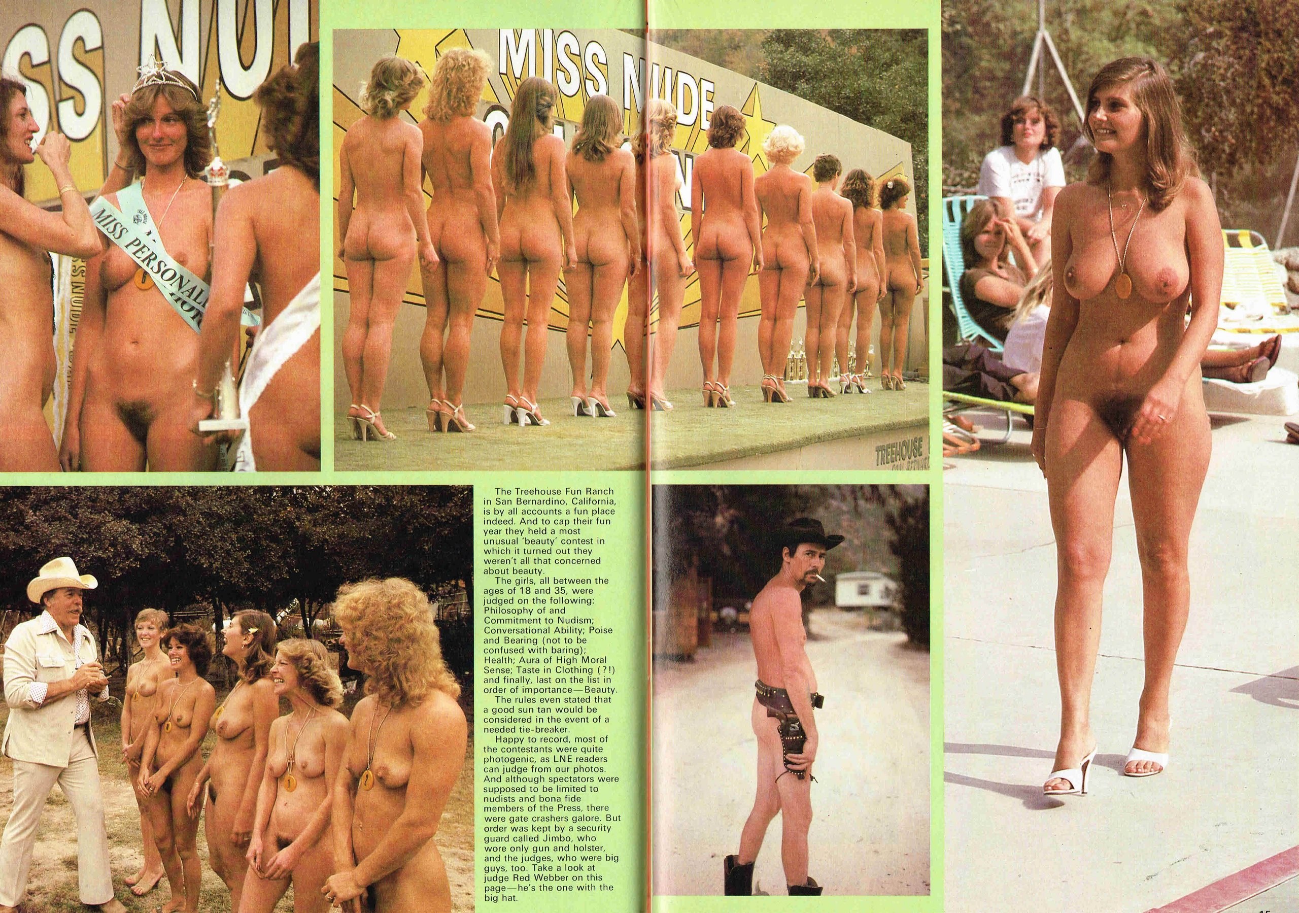 Retro Nude Beauty - Retro nudists at a pageant (46 photos) - motherless porn pics