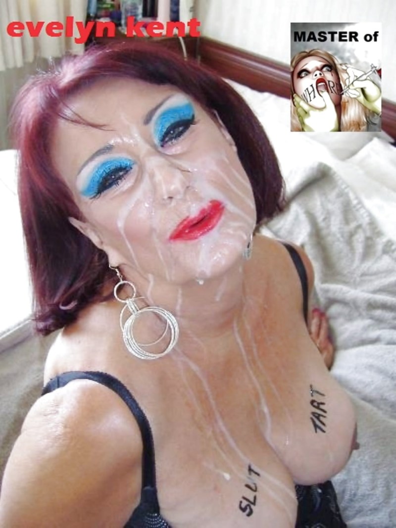 Naked mature painted