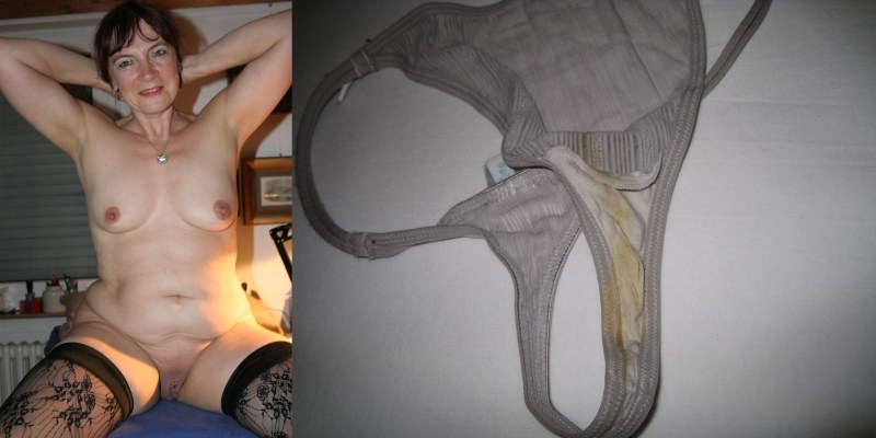 Women in dirty underpants