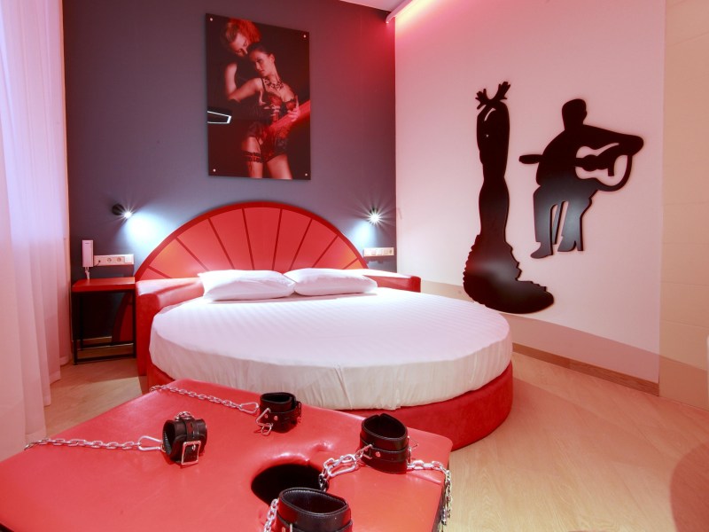 Erotic style bedroom
