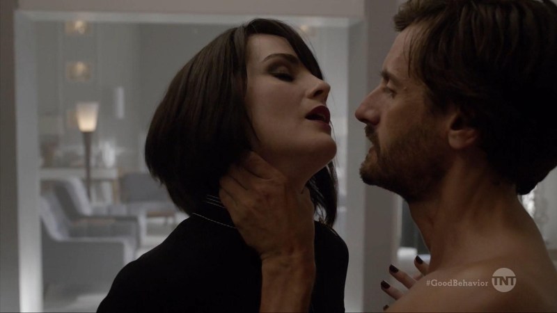 Michel Dockery Bed Scene