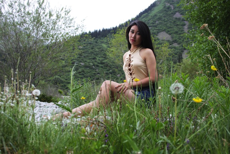 Nata from Kyrgyzstan Naked