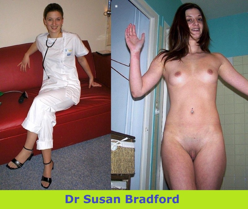 Elderly women are undressed