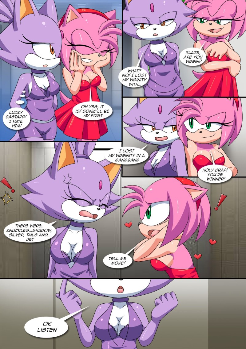 Sonic Mobius Unleashed comic book Sex