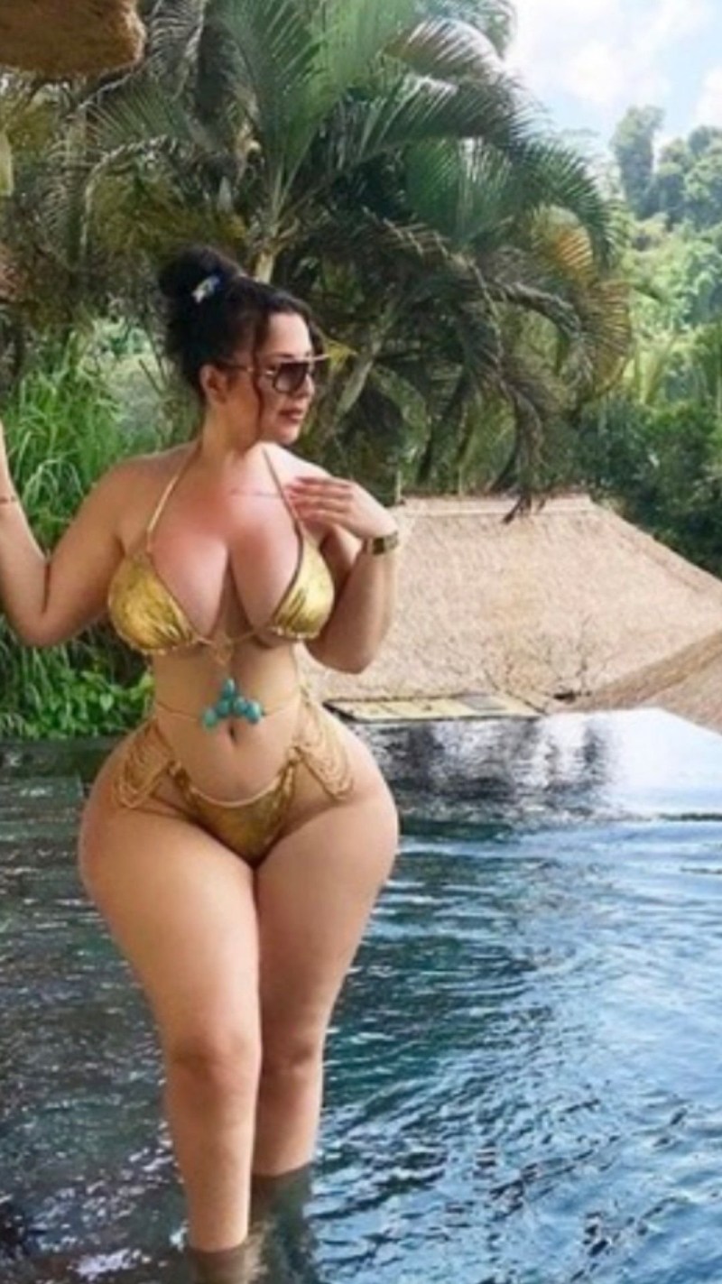 Hairy with wide hips