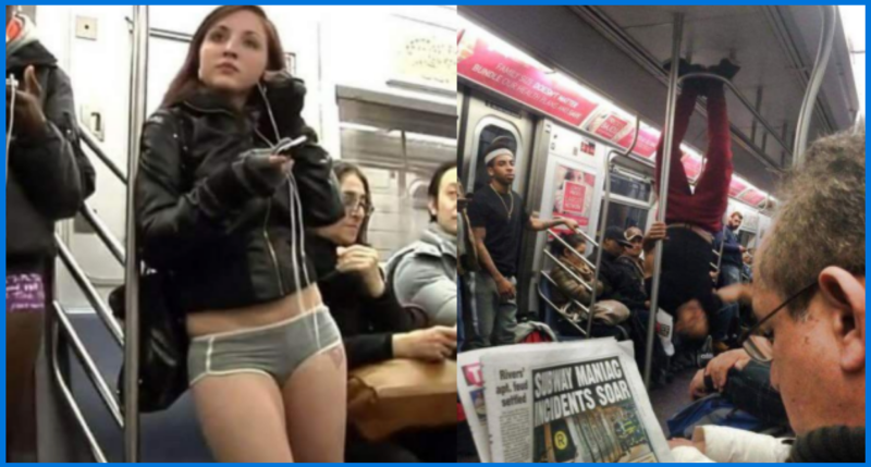 No Pants Subway Ride 2019