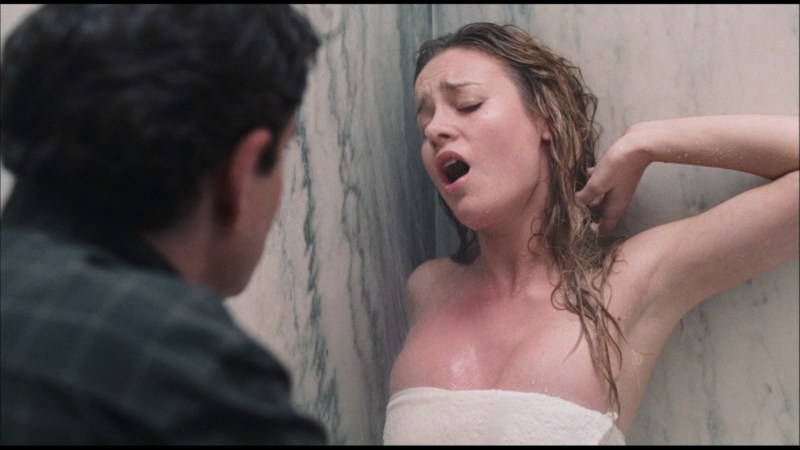 Genevieve Morton photo in the bathroom