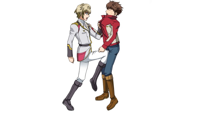 Tender kiss in the neck