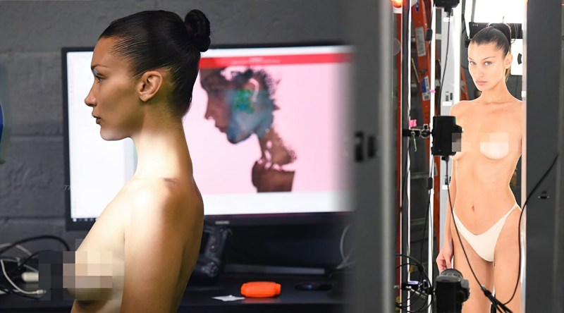 Bella Hadid pornography