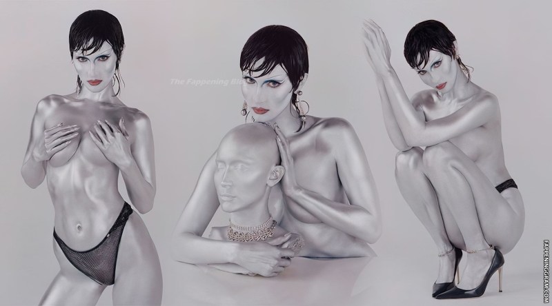 Bella Hadid photo shoot nude