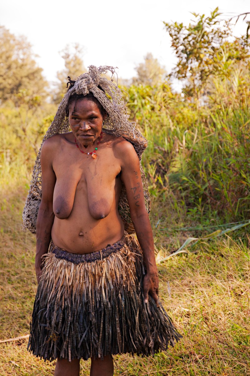 Naked Papuas of New Guinea
