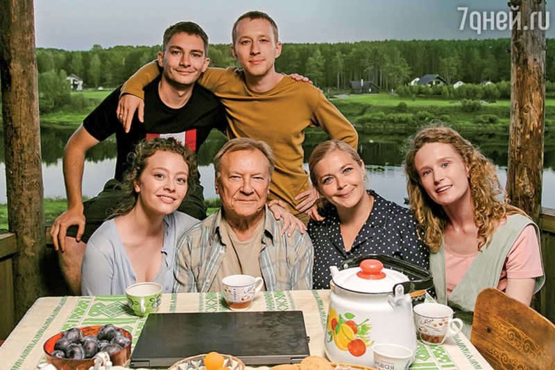 Irina Pegova in childhood photo