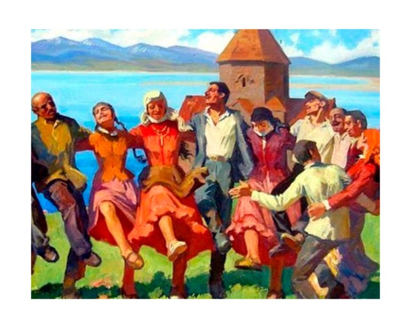 Kochari national dance of Armenians