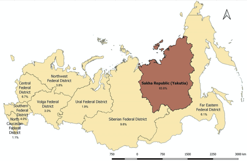 Sakha, Russian Federal