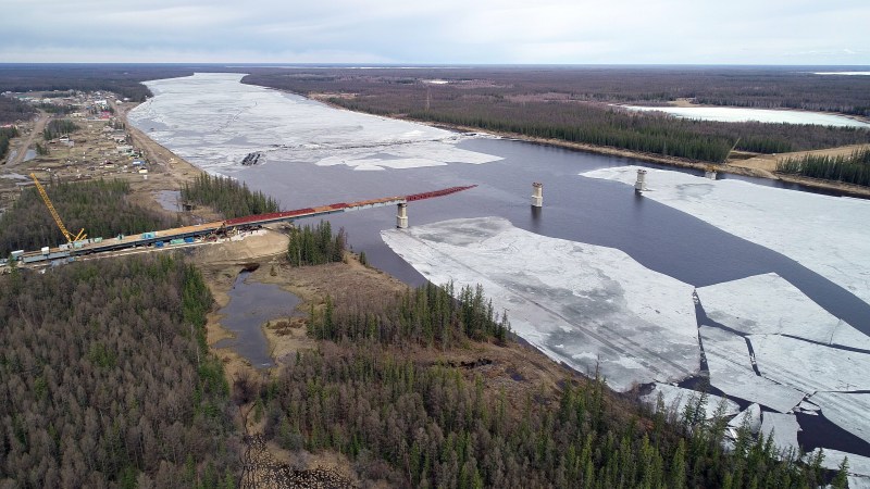 Bridge Markh Yakutia