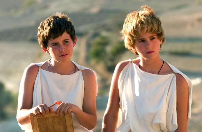 Boy teen on the beach