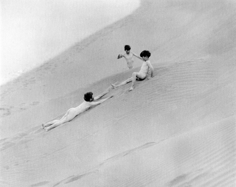 Beautiful naked guys on the beach