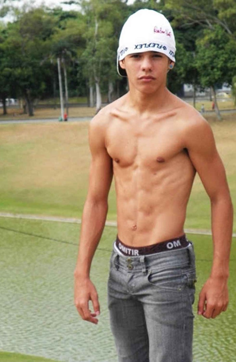 Swimming in YMCA 50s retro