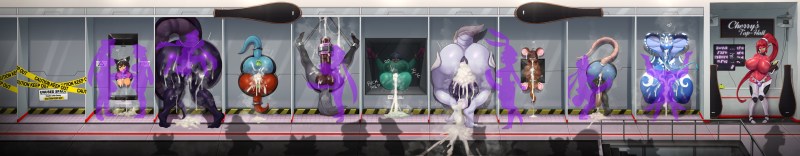 Masturbation of the girl is large