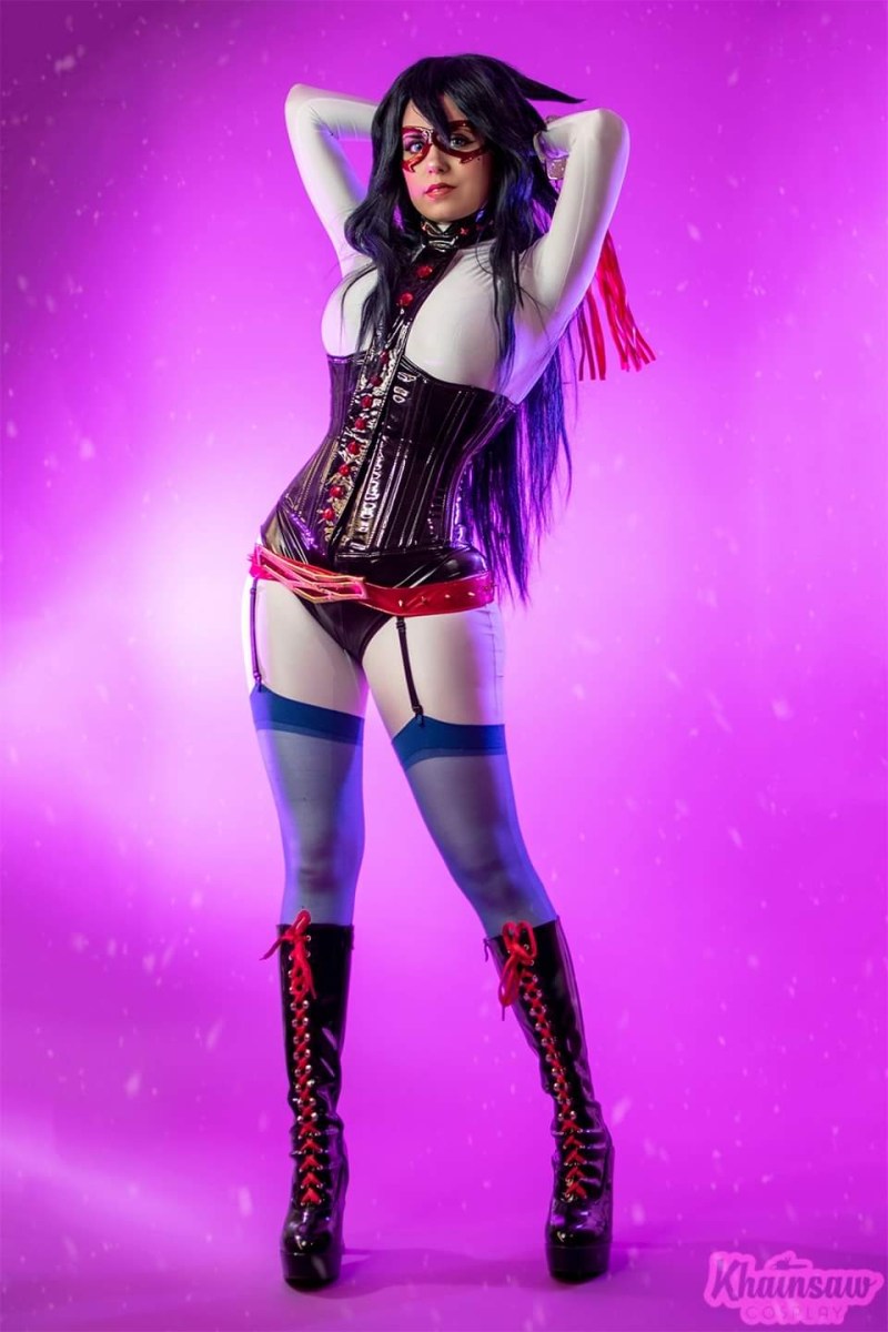 Cosplay stockings and boots