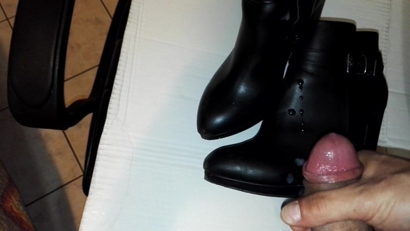 Caught his legs in pantyhose