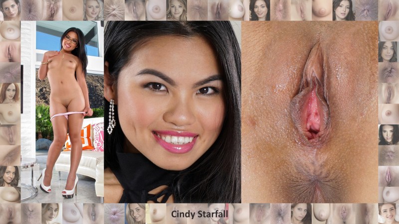 Face and vagina of different nations