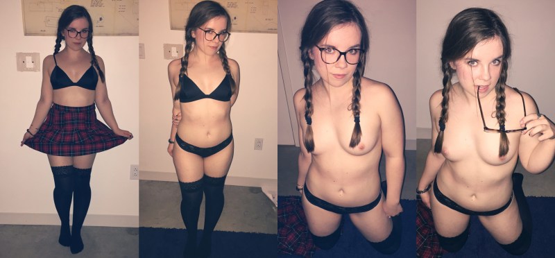 Teen Girl Next Door undressed Private