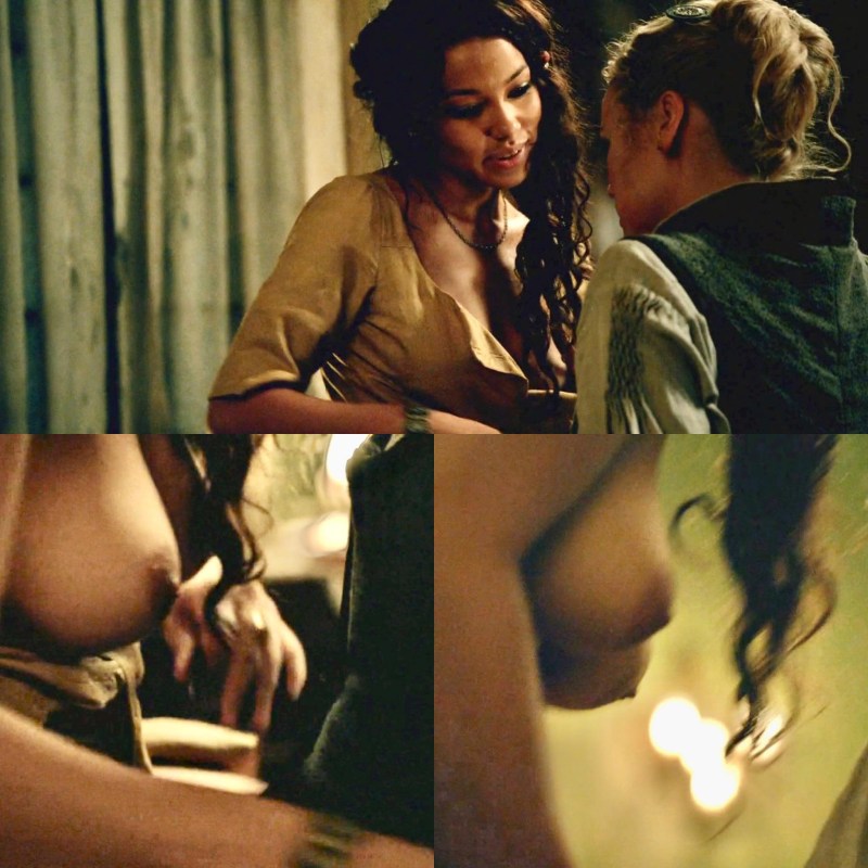Jessica Parker Kennedy black sails naked