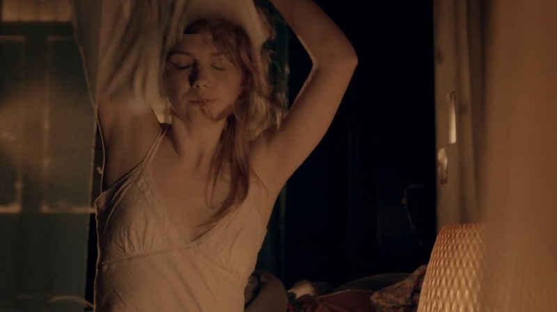 Photo Hannah Murray naked in the cinema