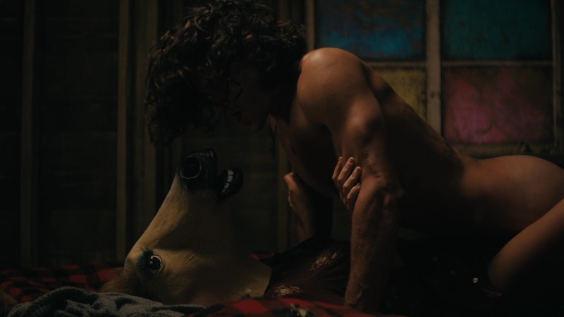 Hizer Graham Night in the style of Bugi naked