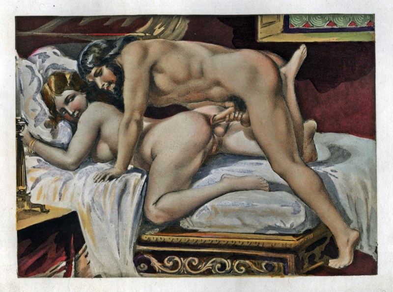 Eduard Henri Avril Masturbation