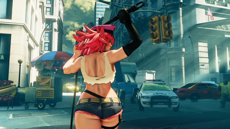 Naked girls fight in the ring