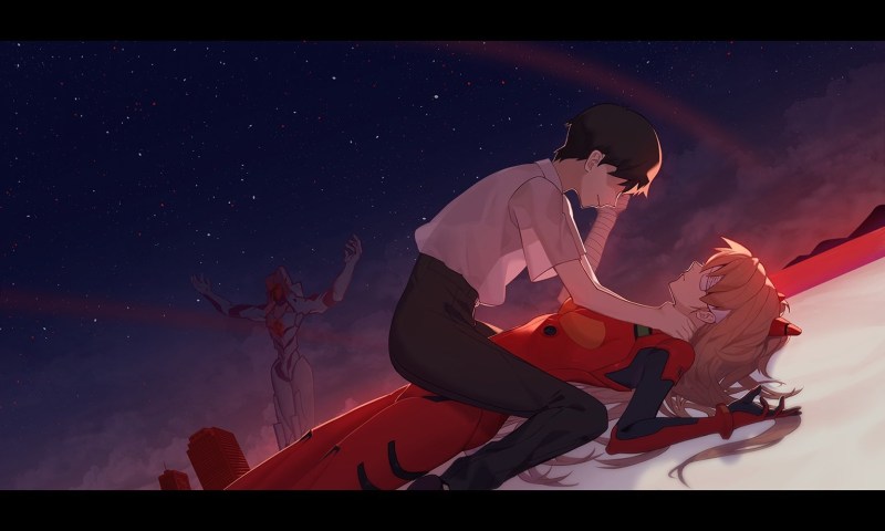 Evangelion End of Shinji and Aska