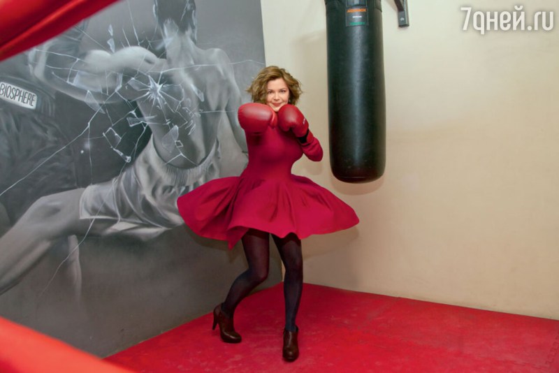 Irina Pegova in his youth