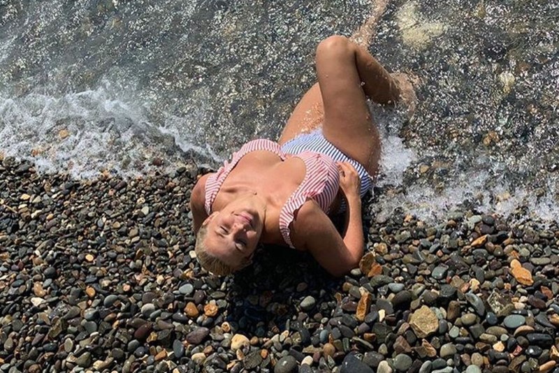 Irina Pegova in his youth