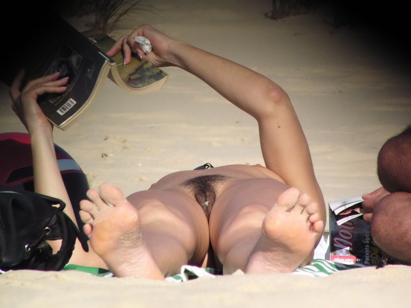 Handjob of the elderly on a node beach