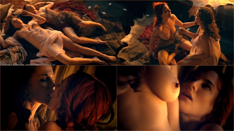 Lucy Lawless Spartak Erotic scenes