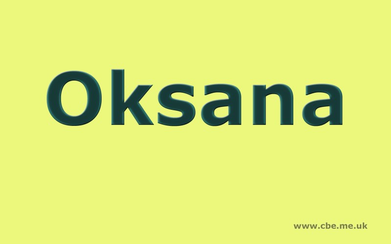 Oksana Fr Twitter