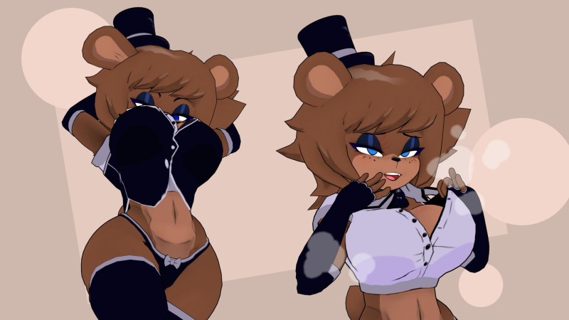 Hentai Fredina Fazbear's Night Club. Xxx