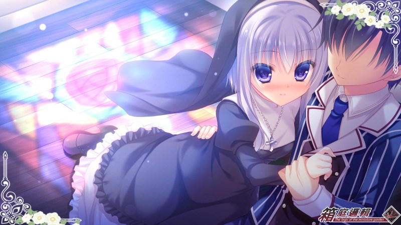 Girl with a banana in her mouth