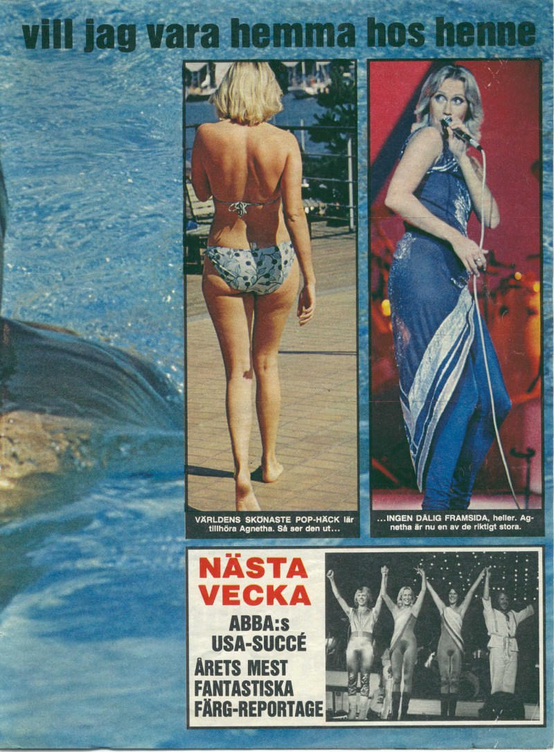 Agneta Feltskog in mini