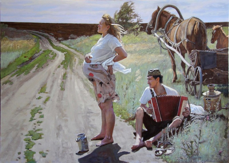 Mikhail Filippov with Gundareva