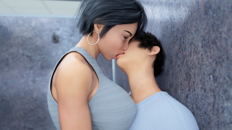 Ursula Korbero dances a paper house