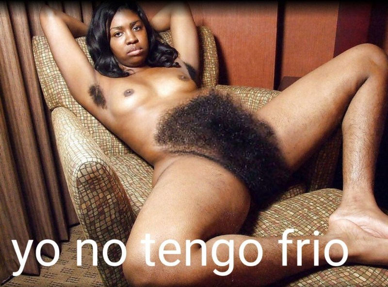 Naked hairy black women