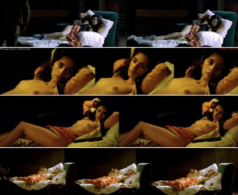 Penelope Cruz naked in films